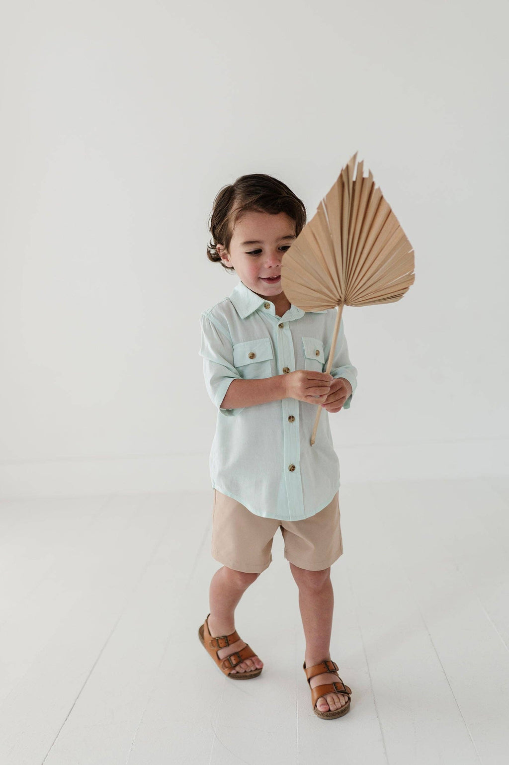 Babysprouts Boy's Dressy Shorts - Khaki