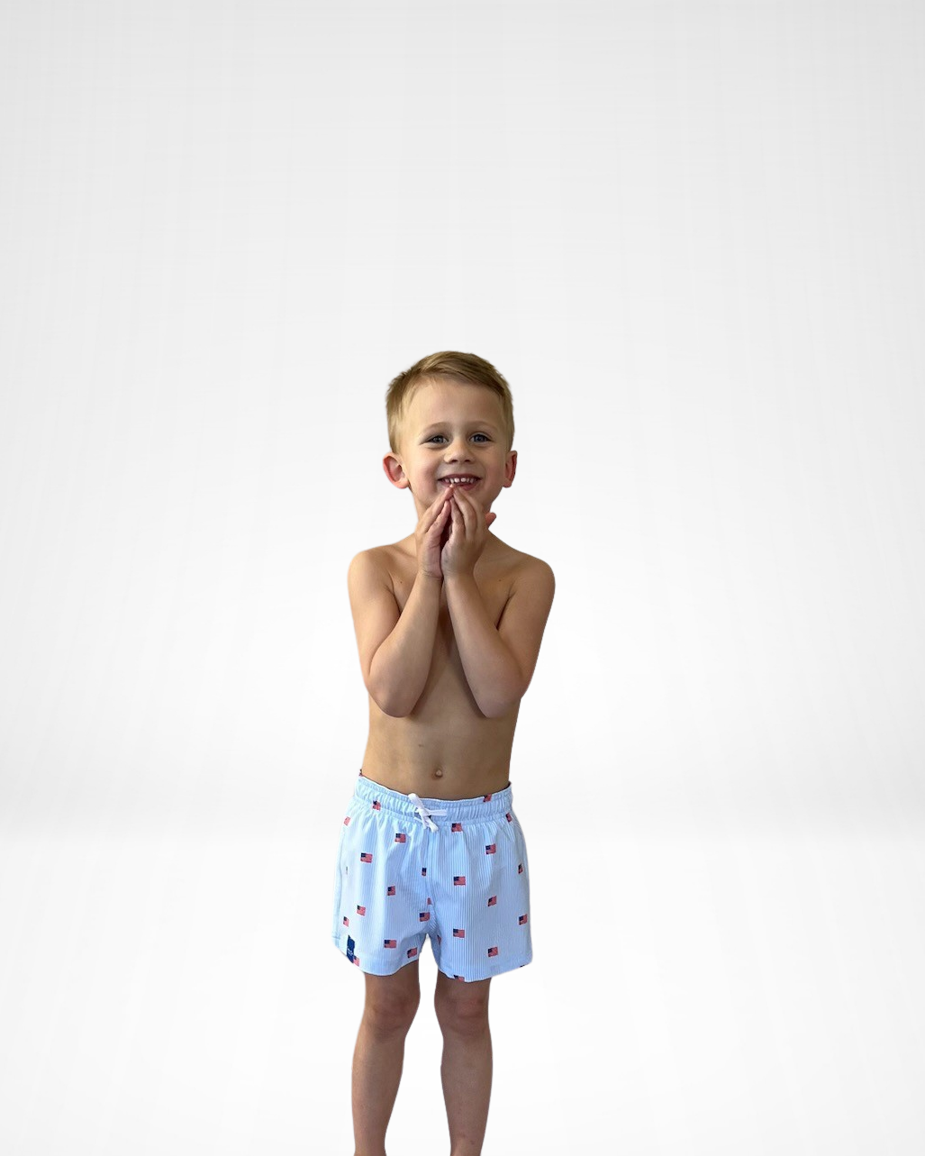 Baby Boy USA Swim Trunks