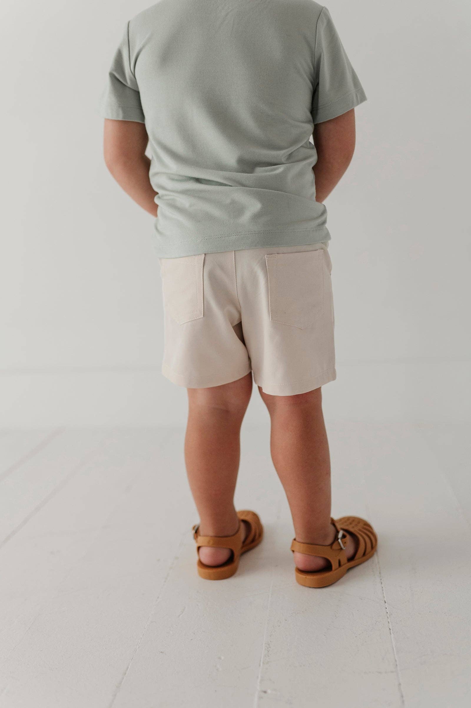 Babysprouts Boy's Dressy Shorts - Sand