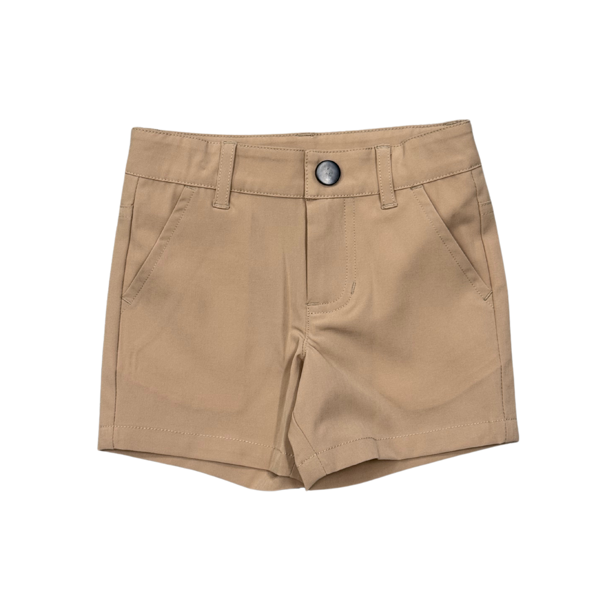 Babysprouts Boy's Dressy Shorts - Khaki