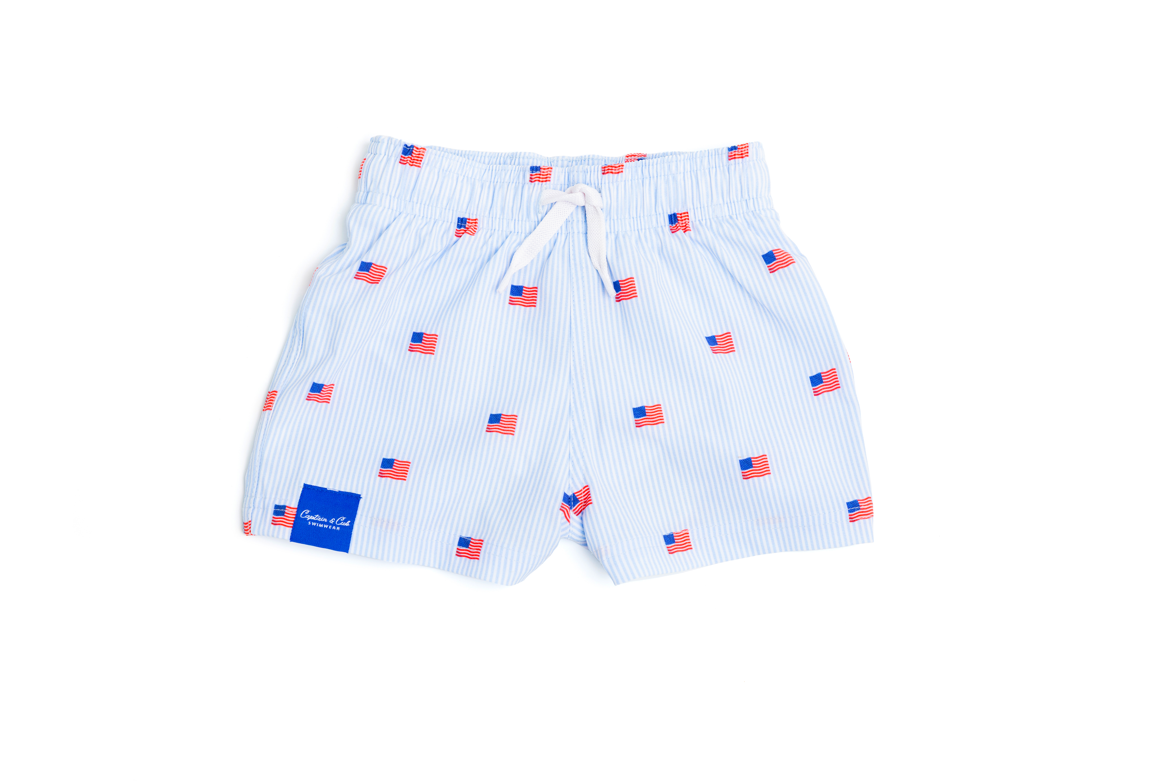 Baby Boy USA Swim Trunks
